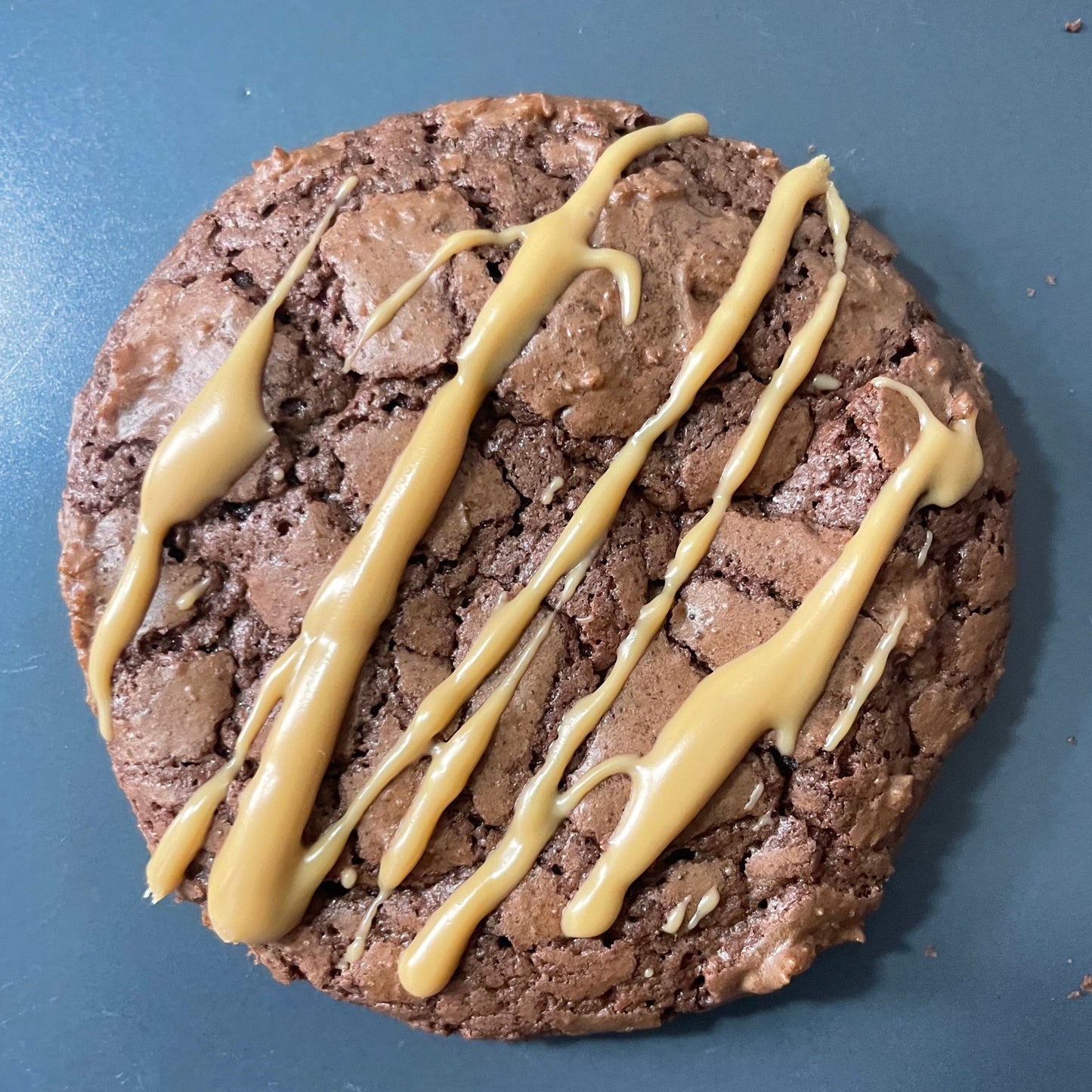 Chocolate Brownie Crinkle Coulis Peanut butter S